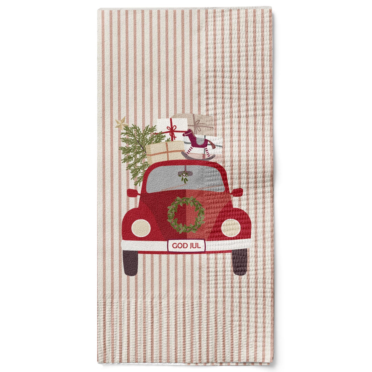 Christmas Holidays serviet - Beige
